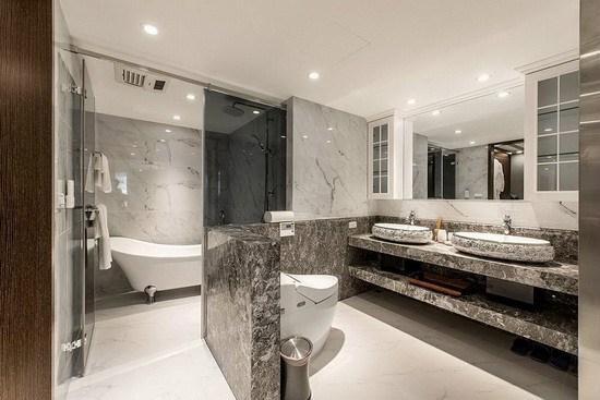 现代风格的卫生间全景合集