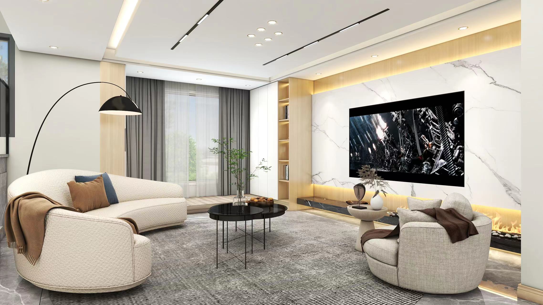 现代全屋设计案例(图9)